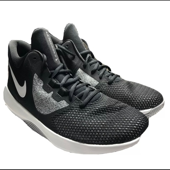 nike air precision black and white